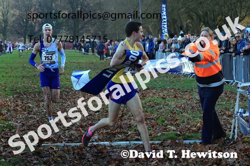 Men's Under-17s, 2023 British Athletics Cross Challenge, Sefton Park, Liverpool. Photo: David T. Hewitson/Sports for All Pics